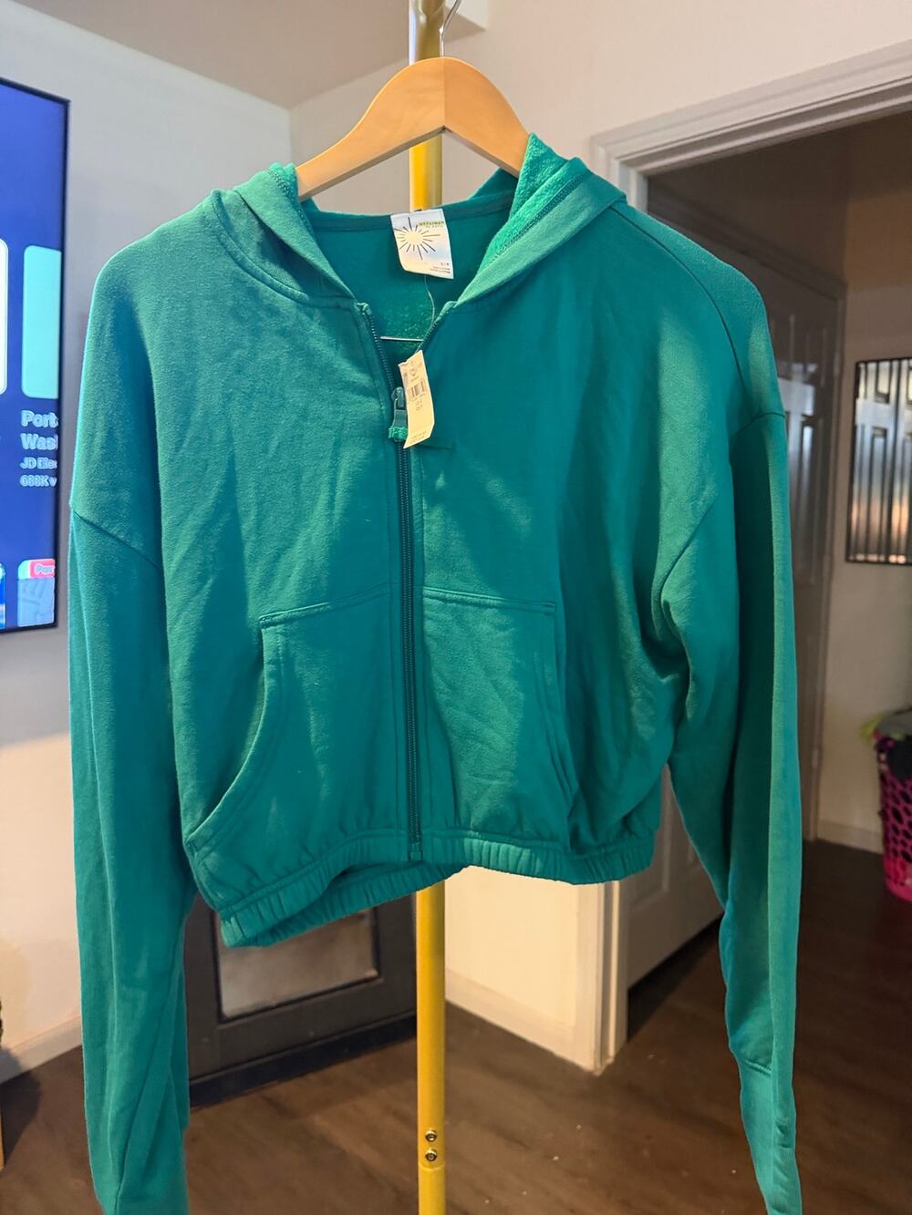 offline by aerie hooded jacket
